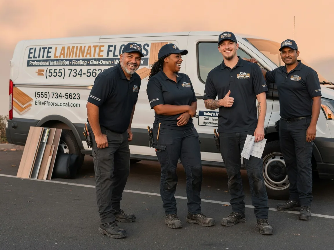 Laminate flooring installation company in Lakeville, OH